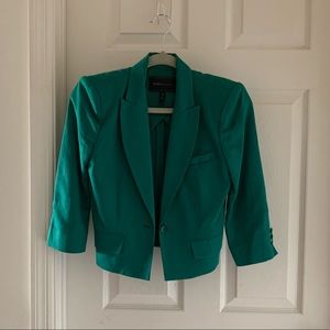 Green blazer